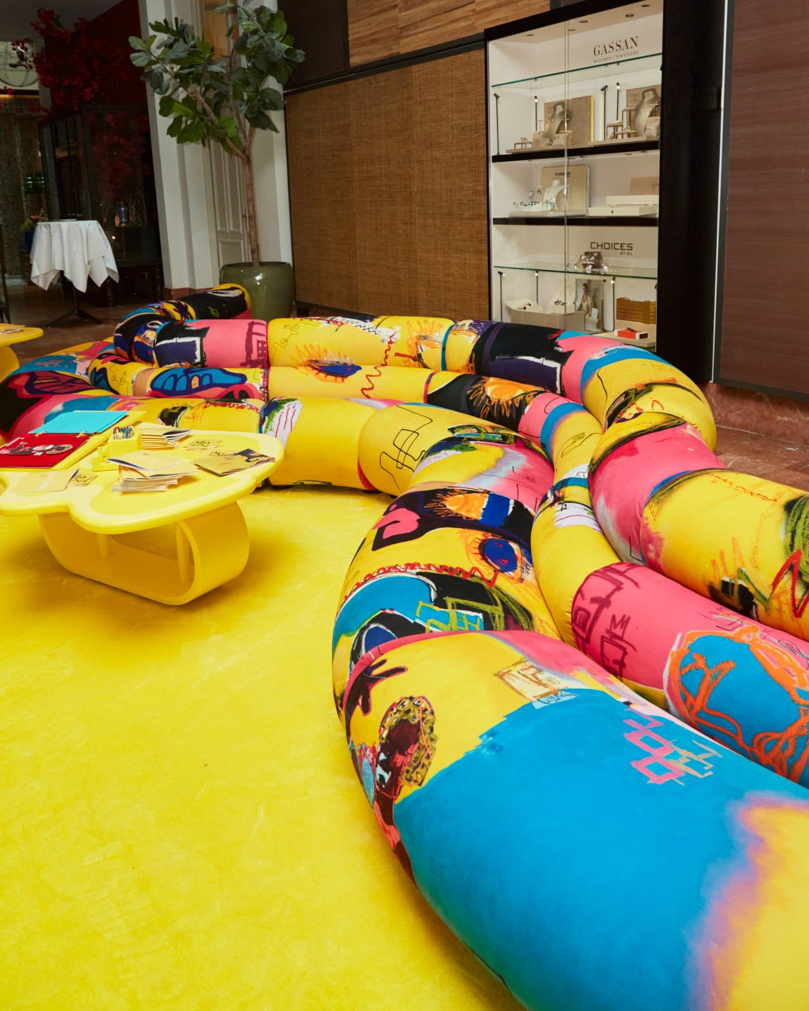 COLOR KIDS Playground installation at Hotel De L’Europe
