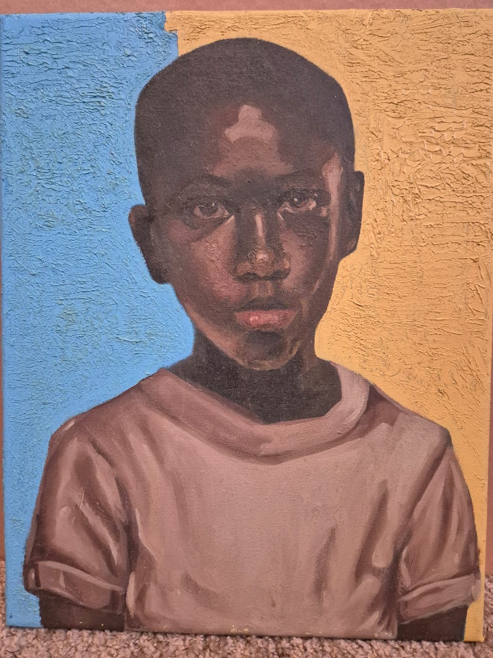 Boy — oil on canvas Boy — oil on canvas