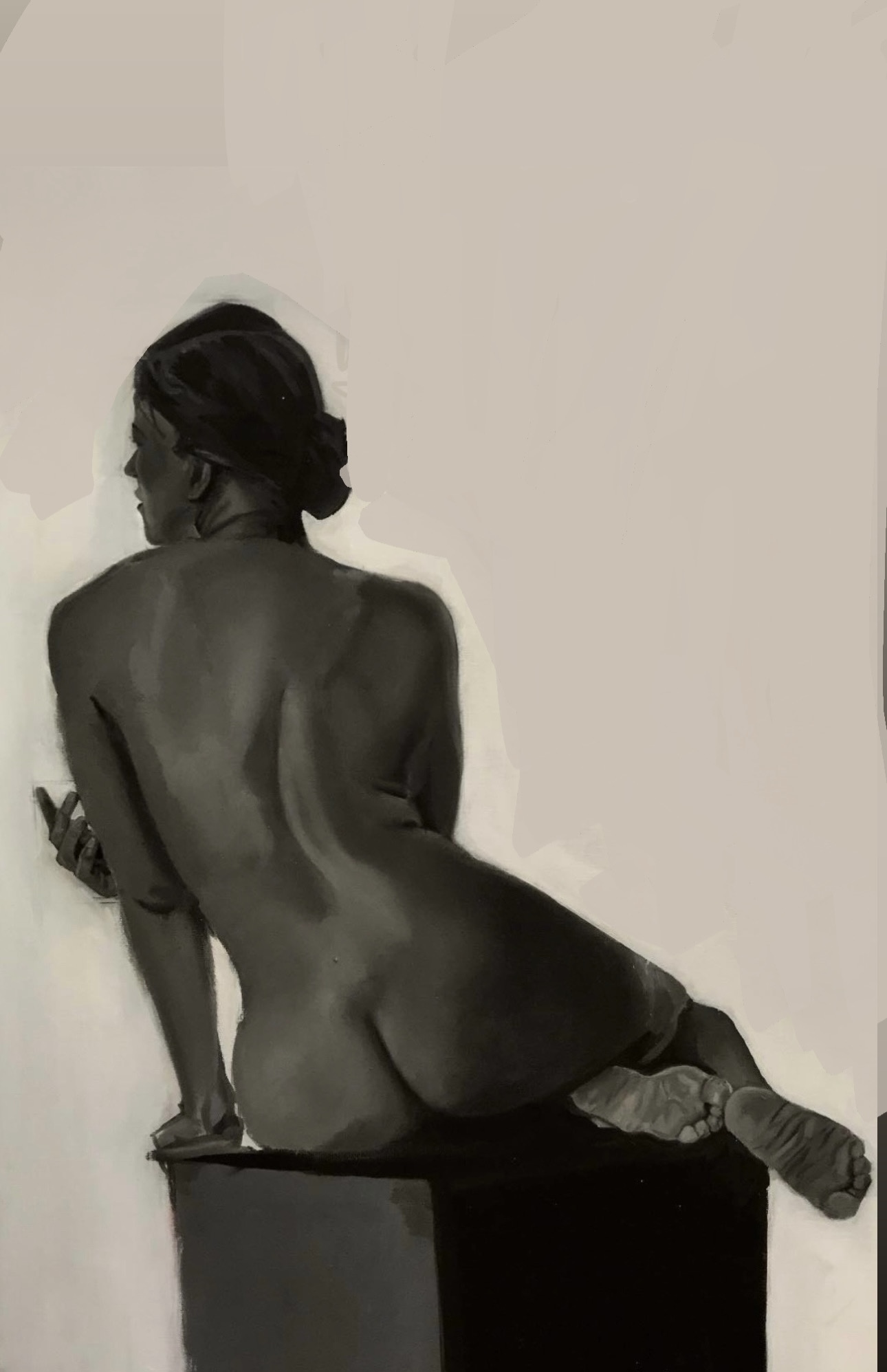 Figure study — grisaille Figure study — grisaille